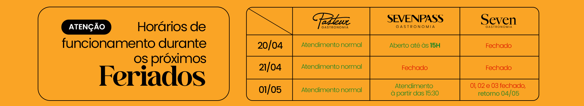 BANNER 1920X350 - abril horários